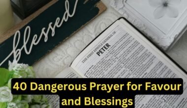40 Dangerous Prayer for Favour and Blessings
