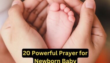 20 Powerful Prayer for Newborn Baby