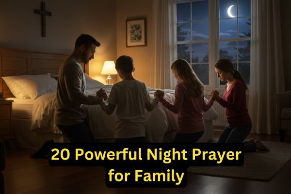 20 Powerful Night Prayer for Family