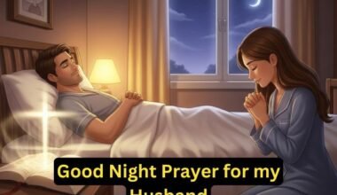 Good Night Prayer for my Husband