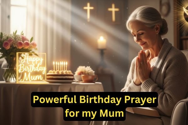 Powerful Birthday Prayer for my Mum